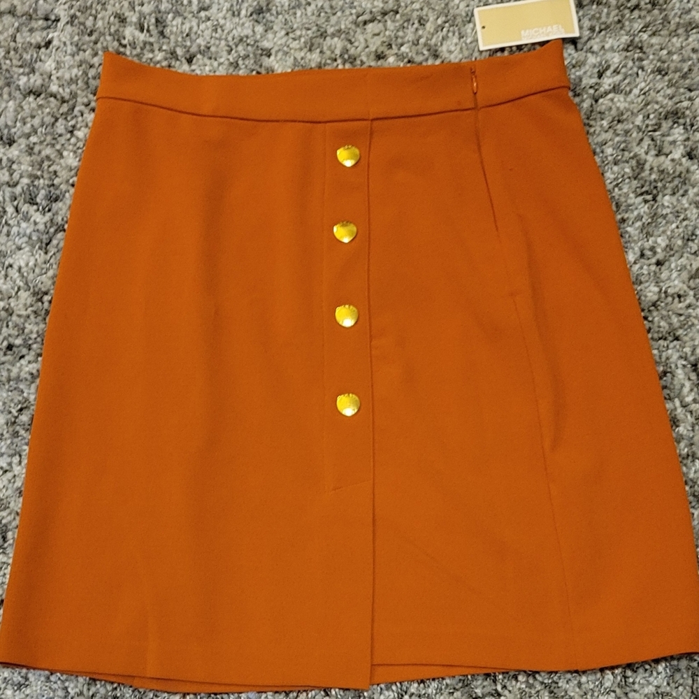 NWT Michael Korhs high waisted skirt L